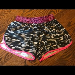 Nike Youth Large zebra print shorts